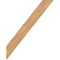 Ekena Millwork 5 1/2"W x 30"D x 38"H Traditional Smooth Knee Brace, Western Red Cedar BRC06X30X38TRA00SWR - alternate 2